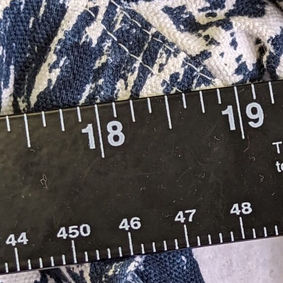 Gaudy Couture Jacket Size Medium M Womens Navy Blue Cotton Sequins Metal Buttons - Picture 11 of 12